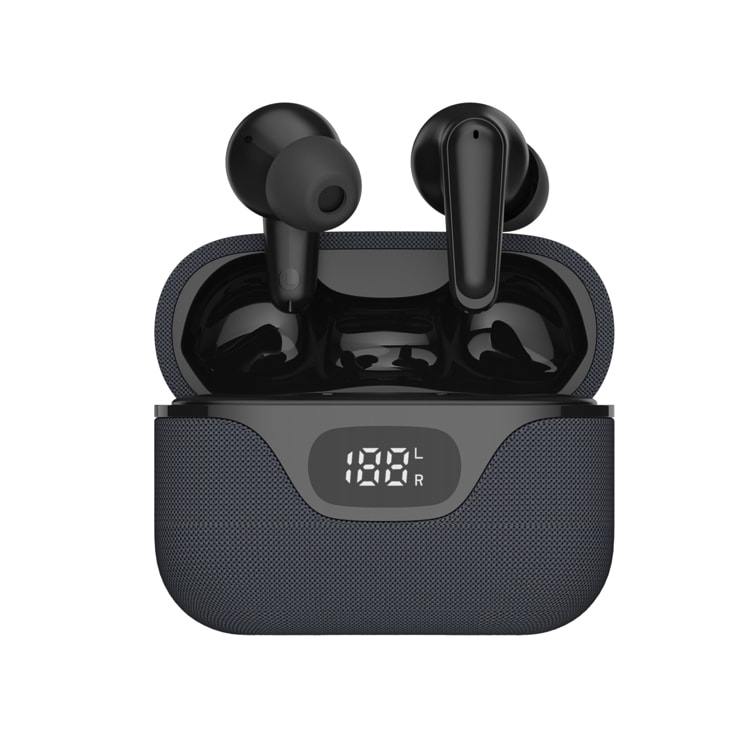 G101F Active Noise-Cancelling Earbuds with Digital Display