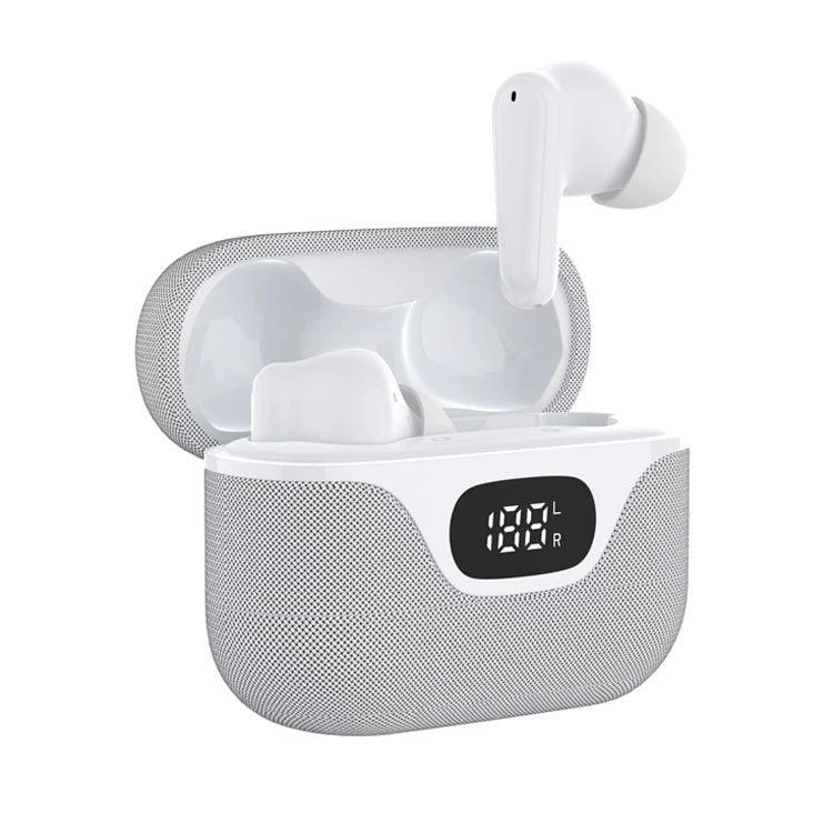 Glorystar Active Noise-Cancelling Earbuds with Digital Display