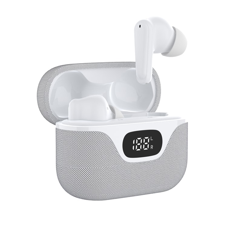 G101F Active Noise-Cancelling Earbuds with Digital Display
