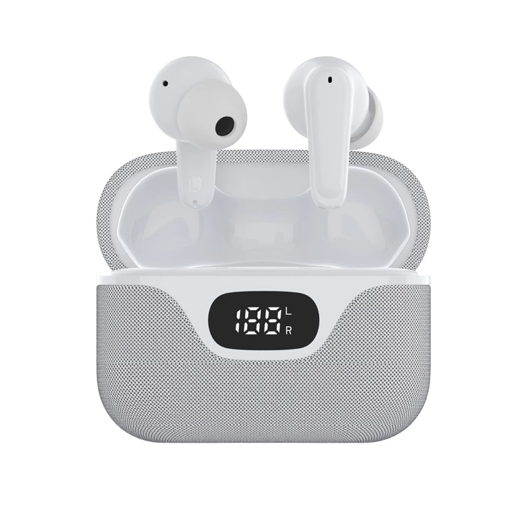 Glorystar Active Noise-Cancelling Earbuds with Digital Display