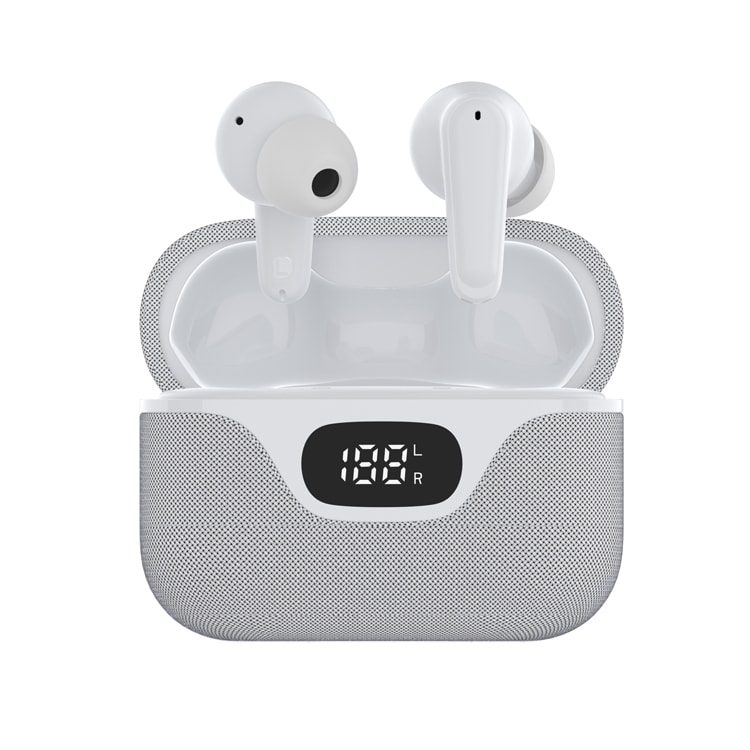 G101F Active Noise-Cancelling Earbuds with Digital Display