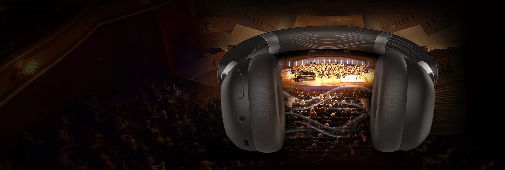 Adaptive Hybrid ANC Headphones