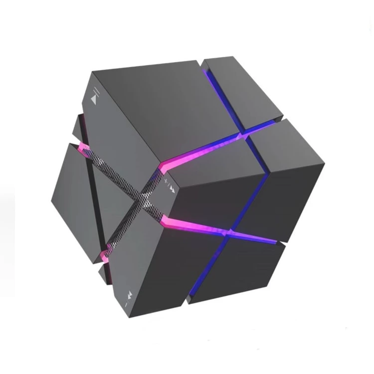 Glorystar Cube RGB Light Pocket Speaker