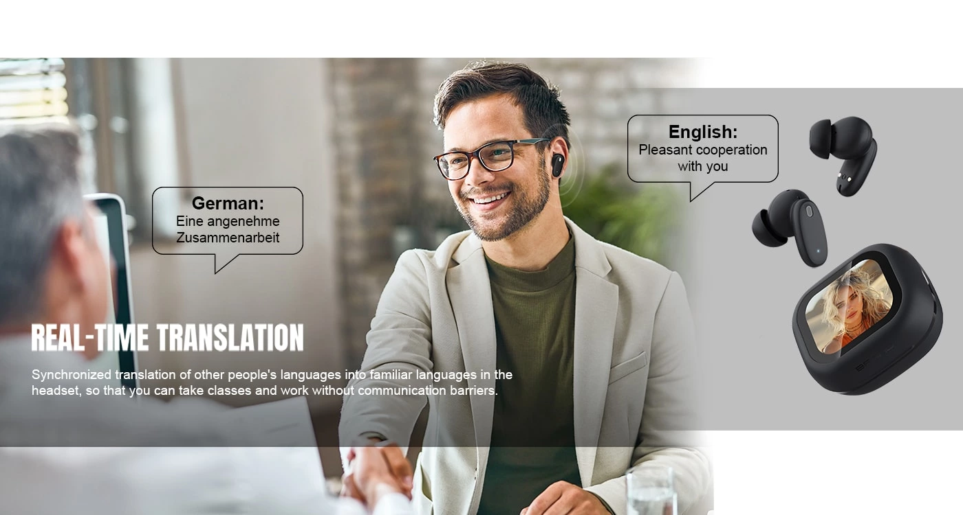 AI Translate TWS Earbuds