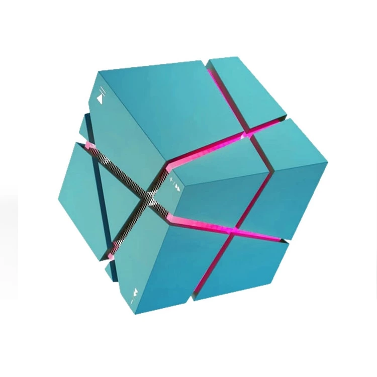 Glorystar Cube RGB Light Pocket Speaker