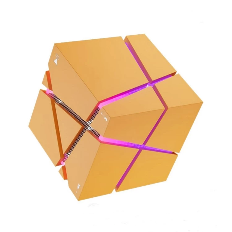 Glorystar Cube RGB Light Pocket Speaker