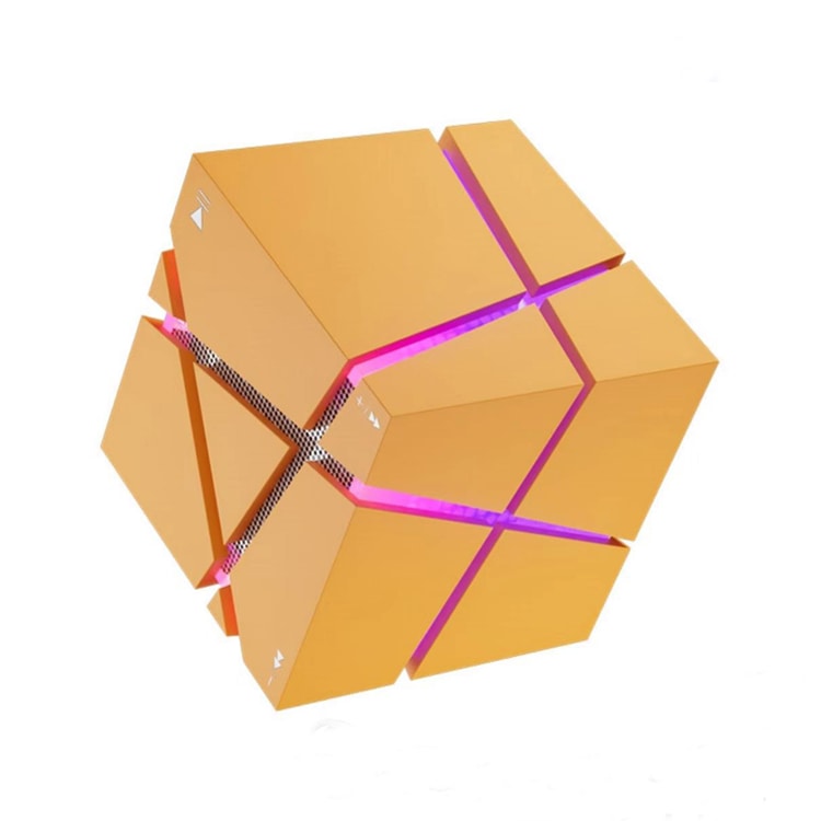 Glorystar Cube RGB Light Pocket Speaker