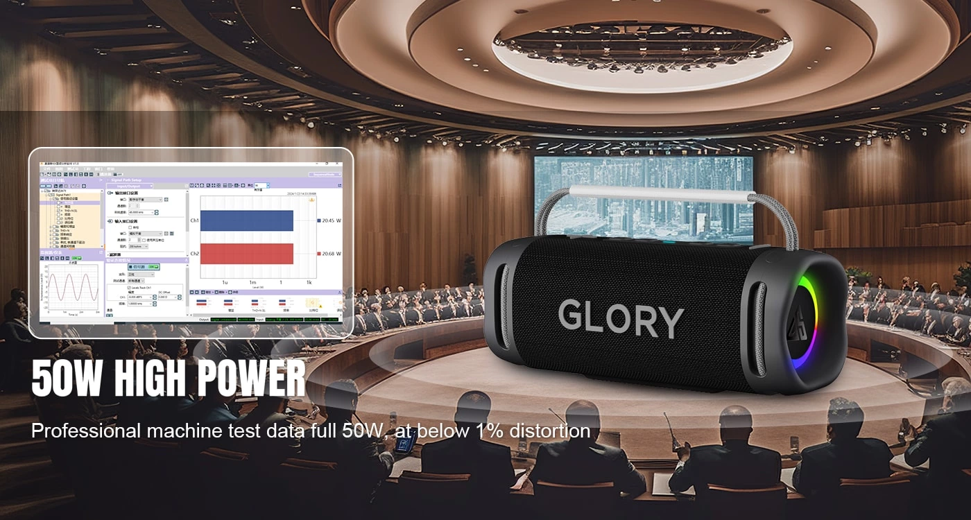 50W Power Portable Speaker