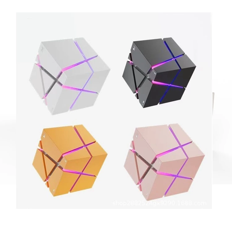 Glorystar Cube RGB Light Pocket Speaker