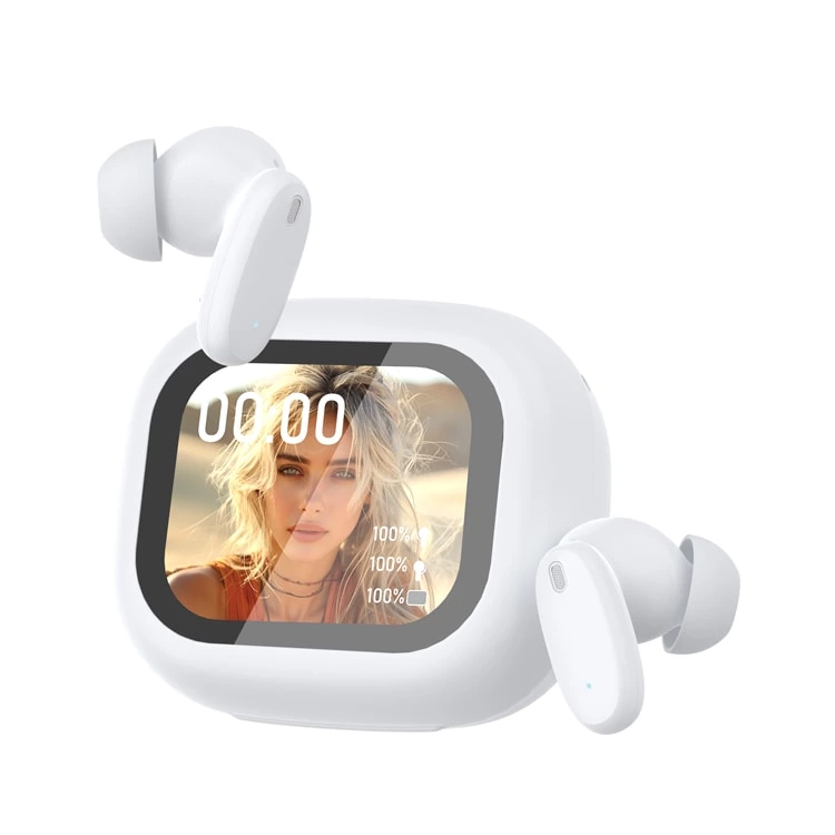 Glorystar Touch Control TWS Earbuds with LCD Screen