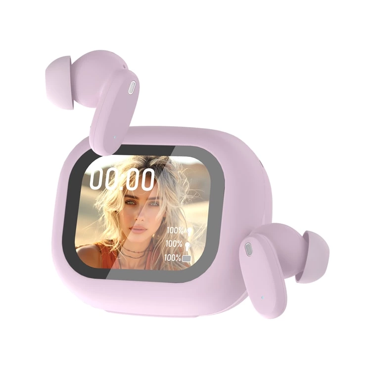 Glorystar Touch Control TWS Earbuds with LCD Screen