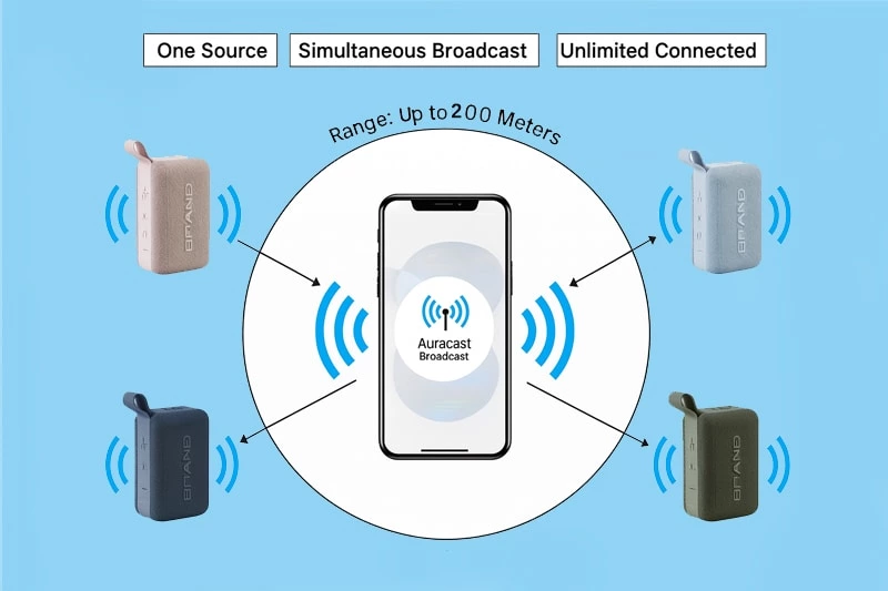 What Is Auracast Bluetooth and How Does It Work in Portable Speakers