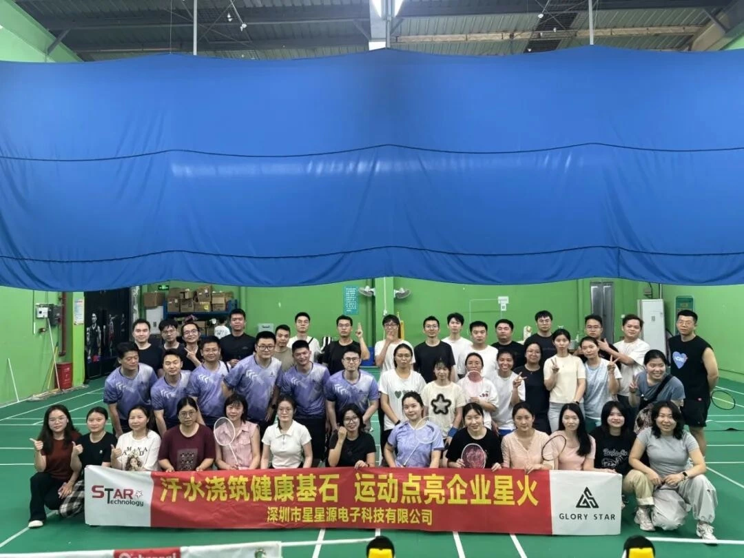 glory star weekly badminton match